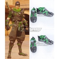 Overwatch OW Sparrow Genji Cosplay Shoes