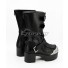 7 Sins Leviathan Black Shoes Cosplay Boots