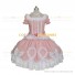 Sweet Love Lolita Baby Pink Blouse Polka Dot Tiered Skirt