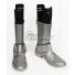 Fate Stay Night Fate Zero Saber Altria Pendragon King Arthur Silver Shoes Cosplay Boots - B Edition