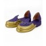 Fate Grand Order Caster Gilgamesh Golden Purple Cosplay Shoes