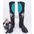 Idolish 7 Tenn Kujo Black Blue Shoes Cosplay Boots