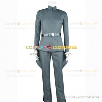 Imperial Stormtrooper Officer Admiral Costume for Star Wars Cosplay