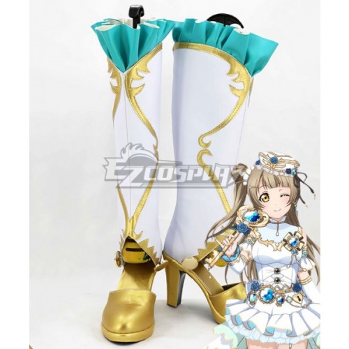 Love Live! Minami Kotori White Shoes Cosplay Boots