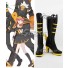 Kill La Kill Nonon Jakuzure Black Shoes Cosplay Boots