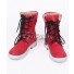 My Hero Academia Boku No Hero Akademia Izuku Midoriya Deku Red Cosplay Shoes