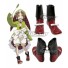 Rokka Braves of the Six Flowers Rokka no Yusha Chamo Chamot Rosso Red Cosplay Shoes