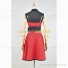 RWBY Cosplay Ruby Rose Costume Gothic Red Dress