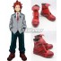 My Hero Academia Boku no Hero Akademia Eijirou Kirishima Uniform Red Cosplay Shoes