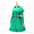 Classic Victorian Gothic Cape Coat Reenactment Green Dress