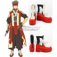 Sword Art Online Ordinal Scale Klein Ryoutarou Tsuboi Movie Red Shoes Cosplay Boots