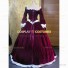 High Quality Victorian Style Marie Antoinette Wine Dress Ball Gown