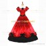 Civil War Southern Belle Lolita Victorian Theater Red Long Ball Gown Dress