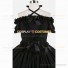 Off Shoulder Slash Neck Black Ruffle Gothic Lolita Dress