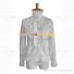 Victorian Style Lolita Blouse Fancy Pleated Ladies Blouse White