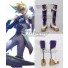 League of Legends LOL Star Guardian Ezreal Purple Shoes Cosplay Boots