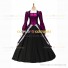 Victorian Punk Lolita Pagoda Sleeves Ball Gown Rose Dress