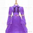 Victorian Gothic Lolita Reenactment Rococo Southern Belle Light Purple Ball Gown Dress