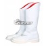 RWBY White Weiss Schnee Flat Shoes Cosplay Boots