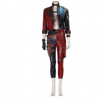Suicide Squad Kill The Justice League Harley Quinn Cosplay Costume