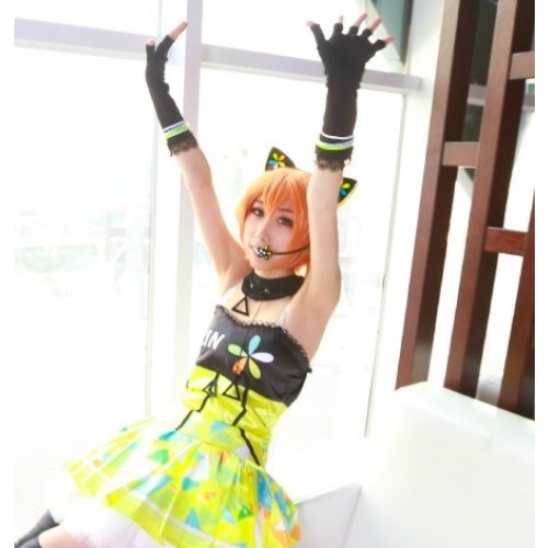 Love Live Idol Festival App Game Rin Hoshizora Cosplay Costume
