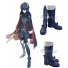 Fire Emblem Awakening Marth Lucina Dark Blue Shoes Cosplay Boots