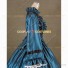 High Quality Victorian Style Queen Royal Lady Fantasy Dress Theater Reenactment Costume Emerald