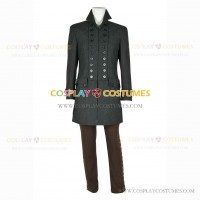 Sleepy Hollow Cosplay Ichabod Crane Costume Black Full Set