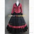 Country Lolita Victorian Tartan Plaid Retro Clothing Theater Ball Gown Dress Red