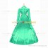 Victorian Gothic Lolita Reenactment Rococo Southern Belle Green Ball Gown Dress