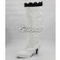 RWBY Weiss Schnee White Shoes Cosplay Boots