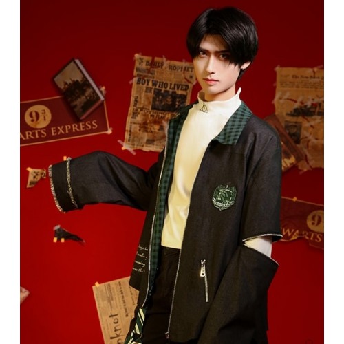 Harry Potter Slytherin Boy's Daily Cosplay Costume