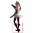 DC Comics Variant Play Arts Kai Designed By Tetsuya Nomura Harley Quinn Black Red Shoes Cosplay Boots