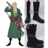 One Piece Roronoa Zoro Black Shoes Cosplay Boots