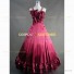 Southern Belle Satin Off-shoulder Dress Evening Ball Gown Red