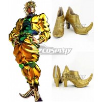 JoJo's Bizarre Bdventure Dio Brando Golden Cosplay Shoes