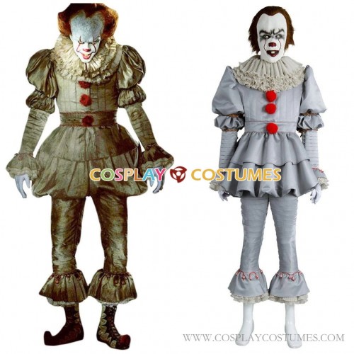 Pennywise Cosplay Costume From Stephen King's It