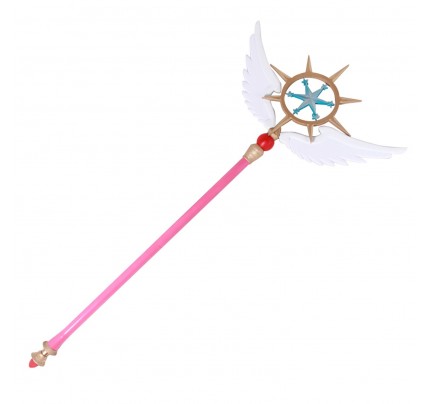 Cardcaptor Sakura Cosplay Sakura Kinomoto props with cane