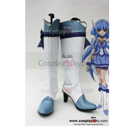 Smile Precure! Pretty Cure Reika Aoki Cure Beauty Cosplay Shoes Boots