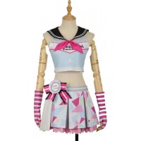 Love Live SunShine Aqours Yoshiko Tsushima Cheer Girl Ver Cosplay Costume