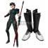 Fate Zero Diarmuid Ua Duibhne Lancer Spear Black Shoes Cosplay Boots