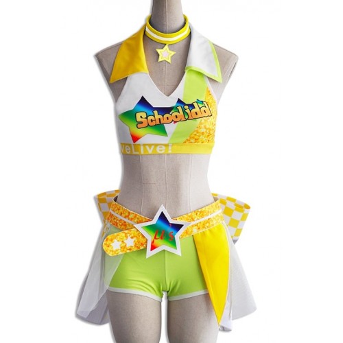 Love Live Rin Hoshizora Cosplay Costume