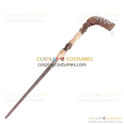 Fate Grand Order Cosplay Chulainn props with cane