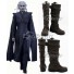 Game of Thrones Season 7 Daenerys Targaryen Brown Shoes Cosplay Boots