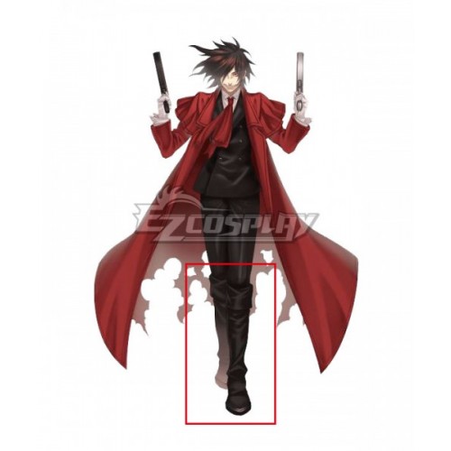 Hellsing Alucard Brown Shoes Cosplay Boots