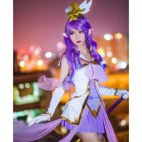 LOL Cosplay League Of Legends Star Guardian Jann The Storm's Fury Cosplay Costume