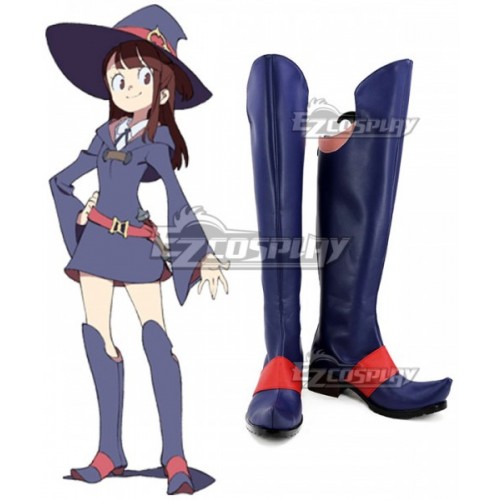 Little Witch Academia Atsuko Kagari Shoes Cosplay Boots