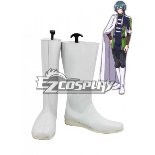 Devils and Realist Camio White Shoes Cosplay Boots