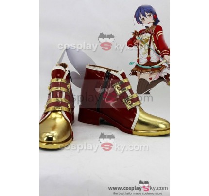 LoveLive! Valentine's Day Umi Sonoda Boots Cosplay Shoes