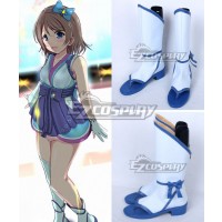 LoveLive! Sunshine!! Aqours You Watanabe White Shoes Cosplay Boots